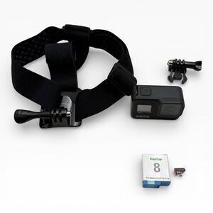 GoPro HERO8 Black Touch Screen 12 MP 4K Video Wi Head Strap, SD Card